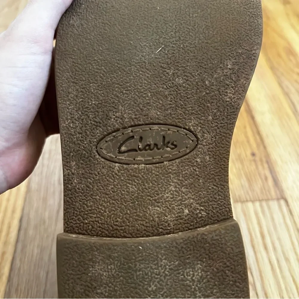 Clarks Bushacre 2 Chukka Leather Boots Men’s Size 9.5